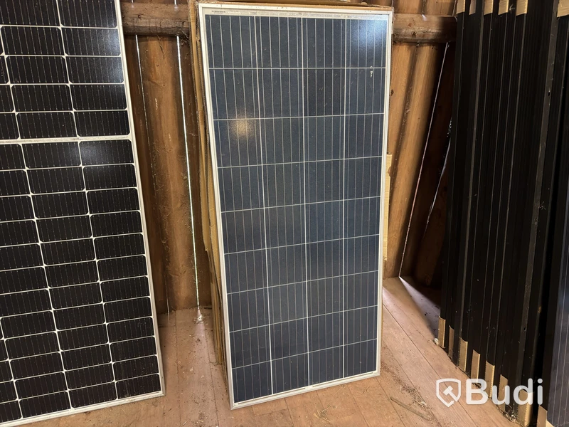 Solpaneler FuturaSun FU160P, 9 st à 160 W