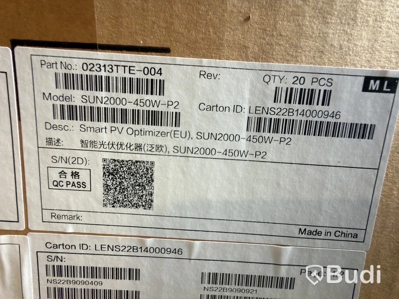 Huawei SUN2000-450W-P2 power optimizers, 20 pcs