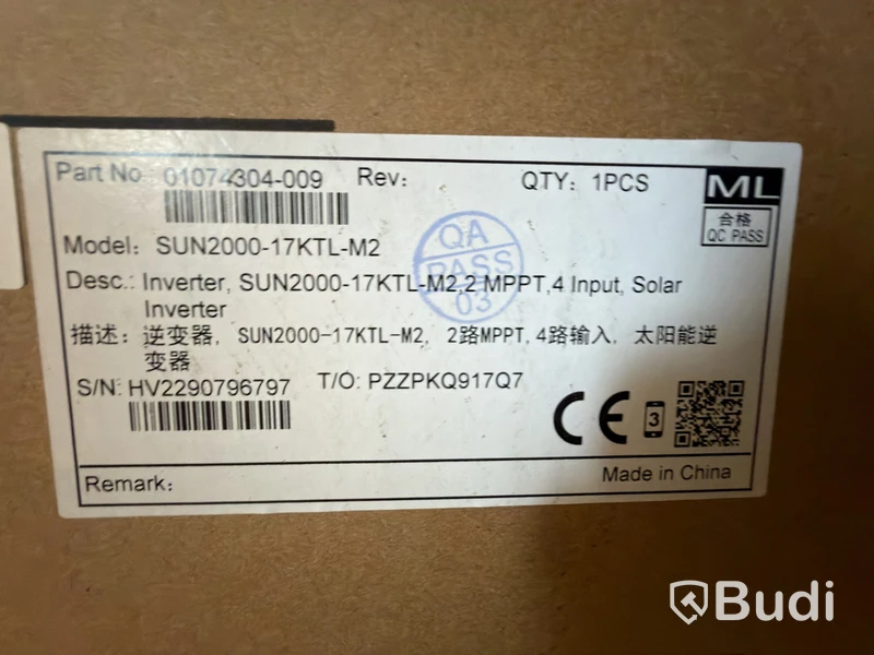 Växelriktare Huawei SUN2000-17KTL-M2, 17 kW