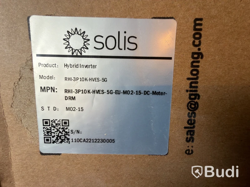 Hybridväxelriktare Solis RHI-3P10K-HVES-5G