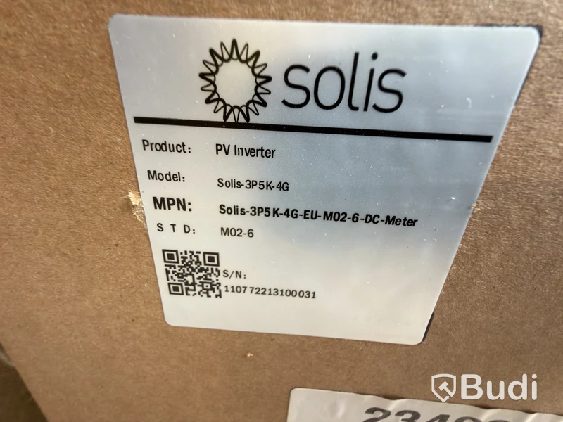 Solis 3P5K-4G inverter, three-phase 5 kW