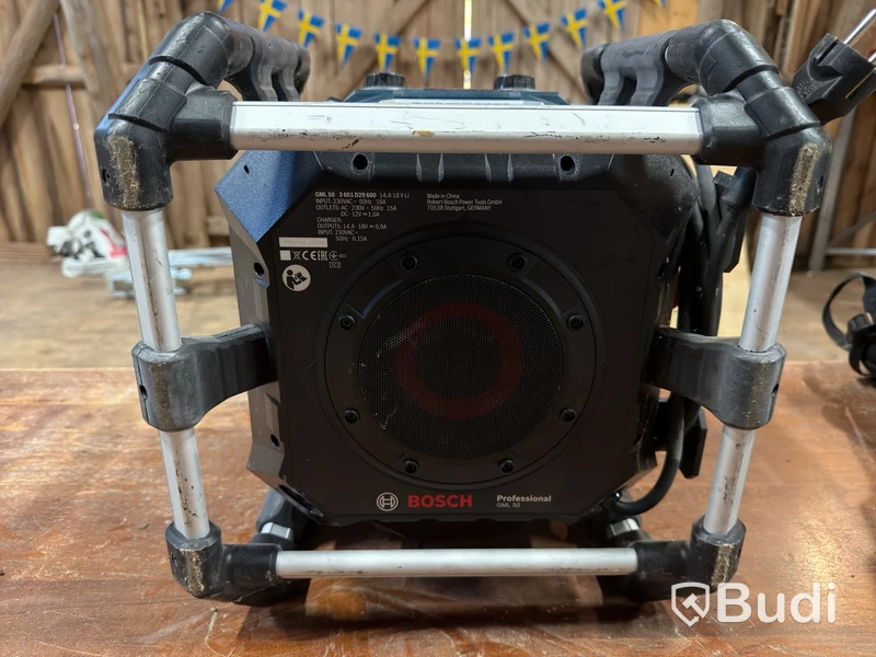 Arbetsplatsradio Bosch GML 50