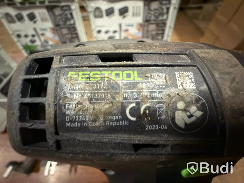 Parti Festool skruvdragare, 6 st