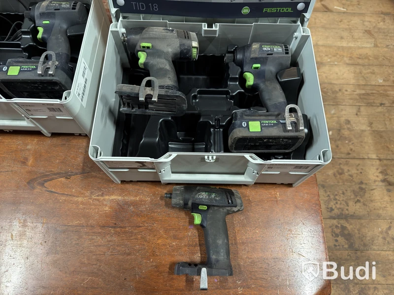 Parti Festool skruvdragare, 6 st
