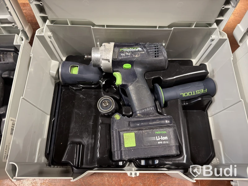 Parti Festool skruvdragare, 6 st