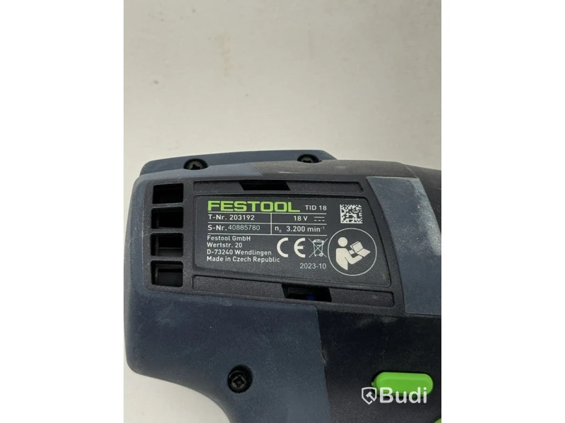 Festool TID 18 Impact Driver, 18 V incl. storage case