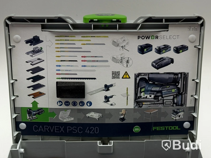 Festool PSC 420 EB jigsaw incl. storage case