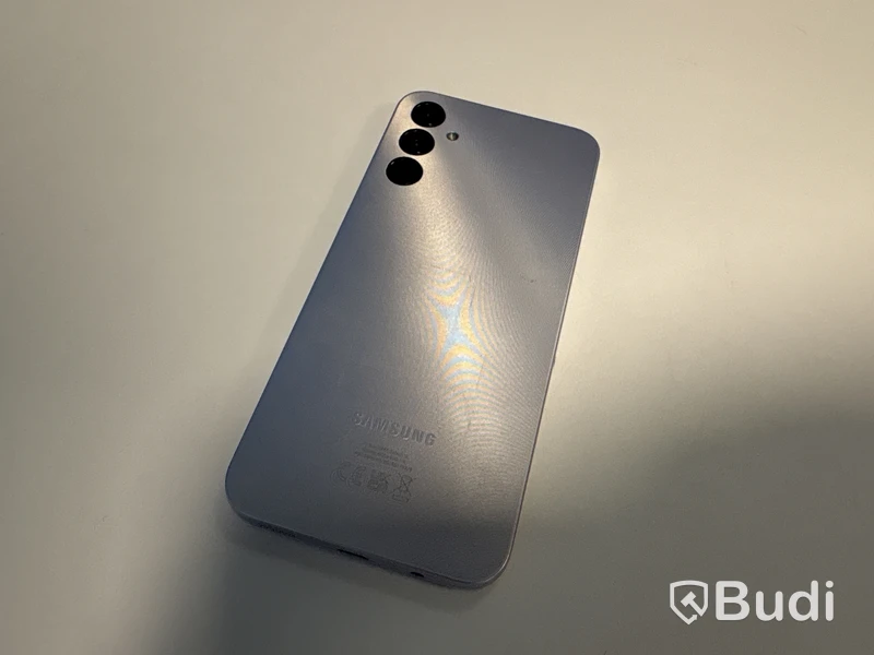 Samsung Galaxy mobile phone, light blue