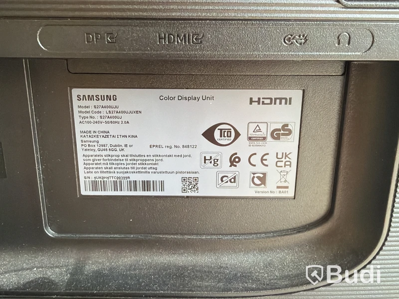Bildskärm, Samsung 27"
