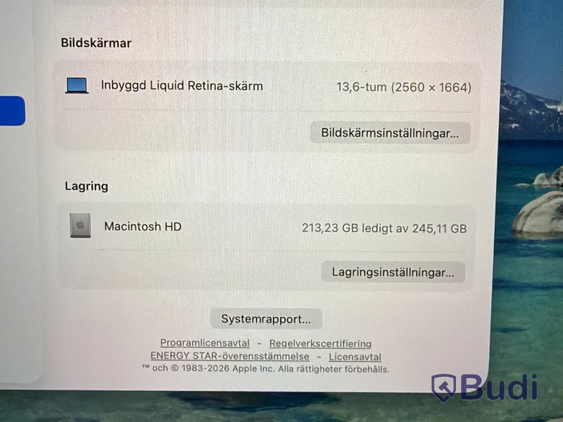 Apple MacBook Air M2 2022, 8 GB, 256 GB