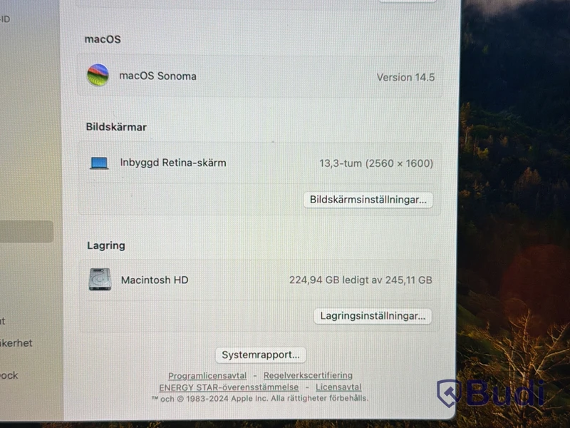 Apple MacBook Air M1 Laptop, 2020, 8 GB