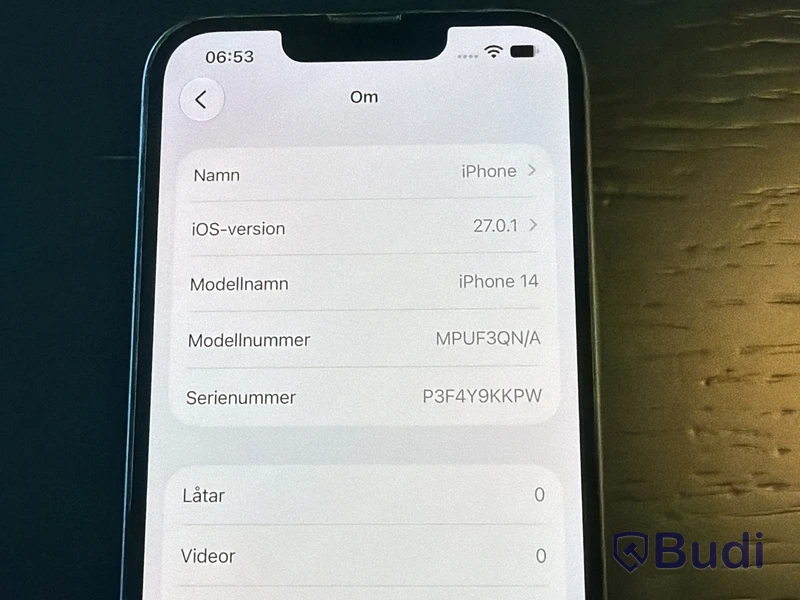 iPhone 14, 128 GB, dark blue