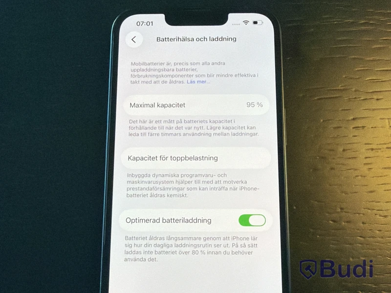 iPhone 13, 128 GB, blå