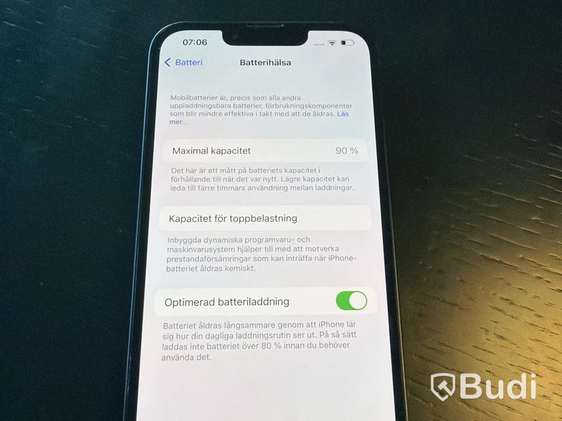 iPhone 13, 128 GB, blå