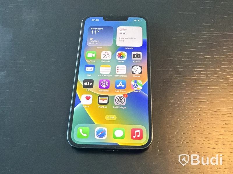 iPhone 13, 128 GB, blå