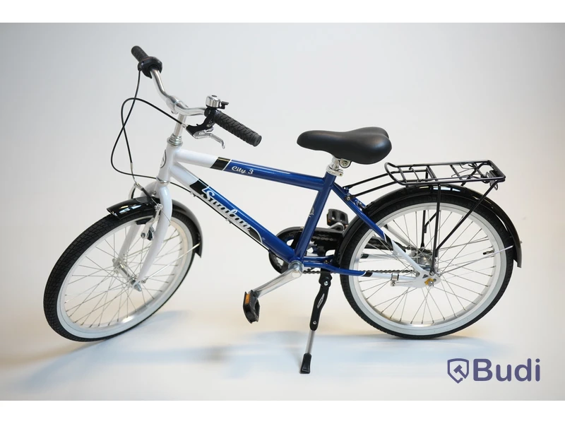 (NEW) Svalan City3 bicycle, 20-inch wheels, 10-inch frame, white/blue