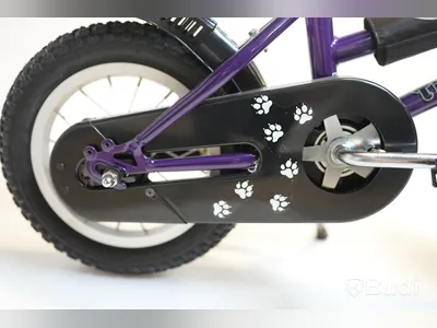 Cykel Tiger, BMX, hjul 12 tum, ram 6 tum, lila