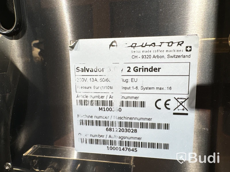 Kaffemaskin Aequator Salvador 3.0