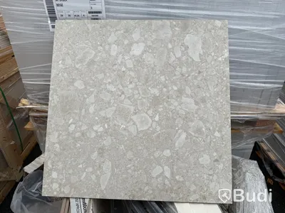 Terazzo Porcelain Stoneware Urbex Beige, 60 x 60 cm