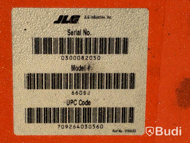 Boom lift JLG 660SJ | 5327 h | 2005