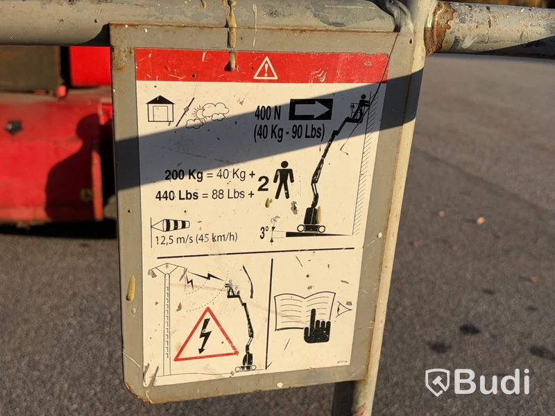 Bomlift Manitou 120 AETJ 3D | 664 h | 2005