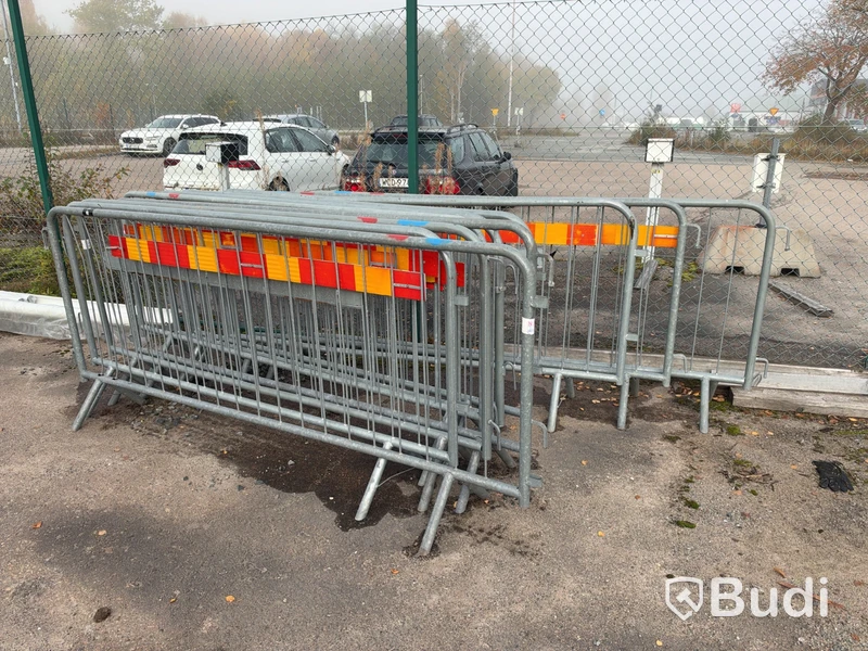 Crowd control barriers | 10 pcs
