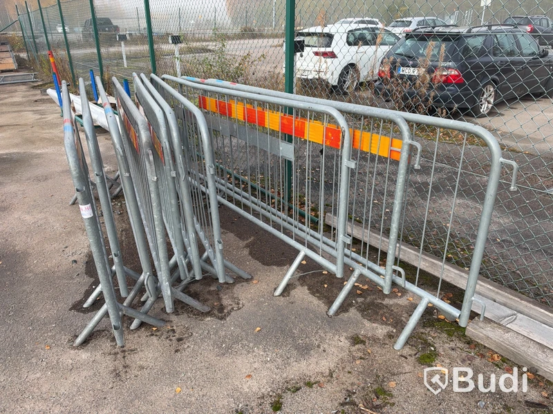 Crowd control barriers | 10 pcs