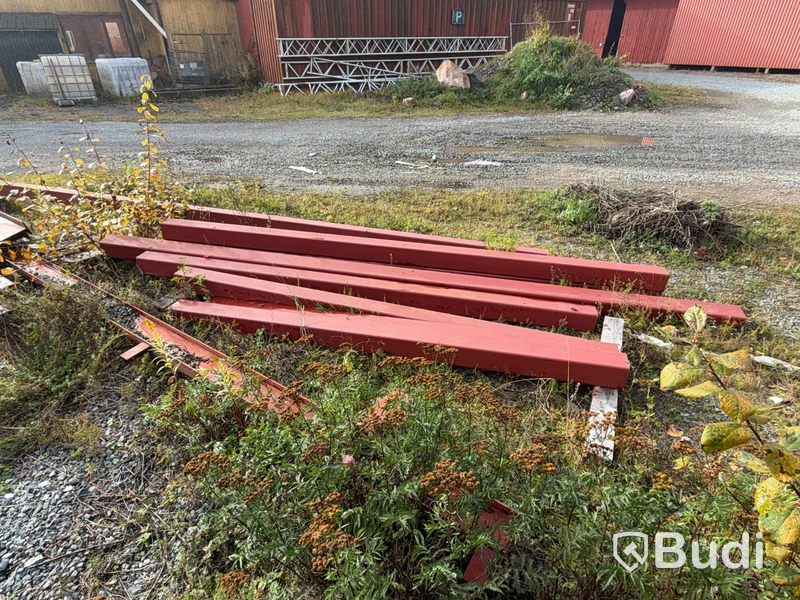 Stålprofiler, profilerad plåt & materialställ
