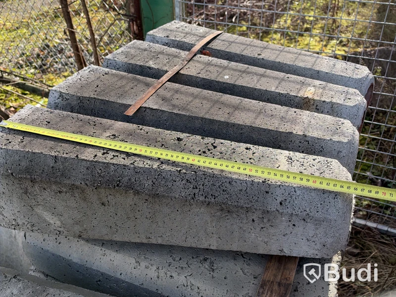 Concrete foundation with pipe sleeve, approx. 65 cm