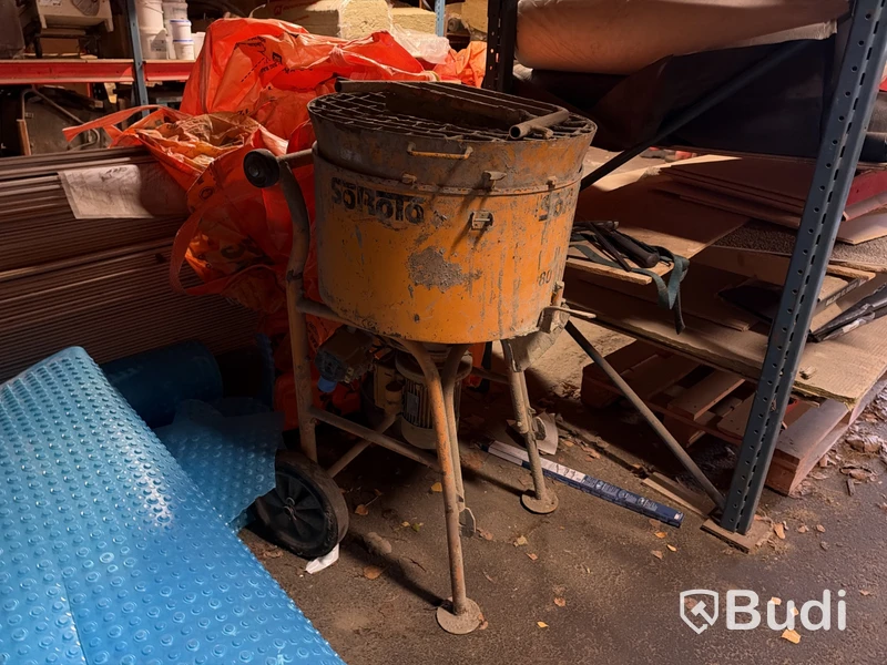 SoRoTo forced-action mixer, 80 litres
