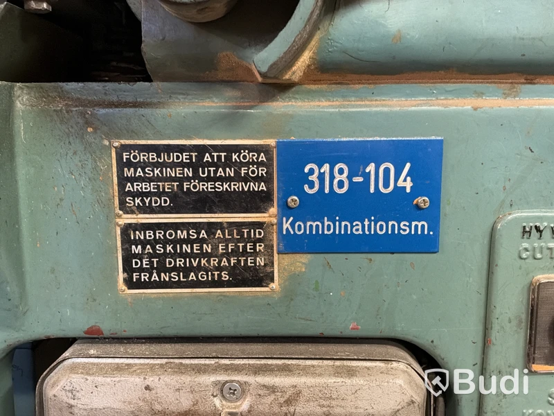 Kombinationsmaskin Stenbergs för träbearbetning