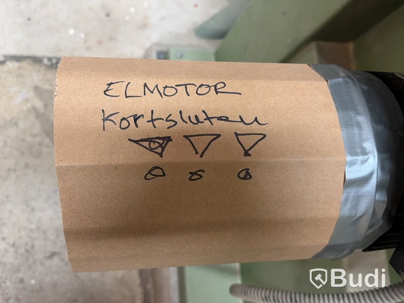 Bandsåg ACN BS 640 - Defekt elmotor