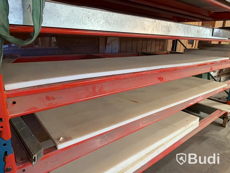 EAB mobile storage rack incl. contents