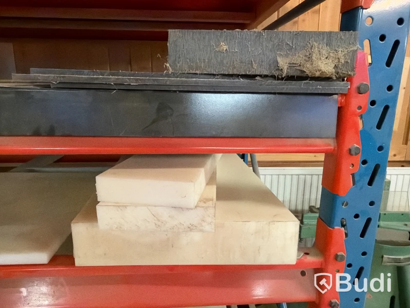 EAB mobile storage rack incl. contents