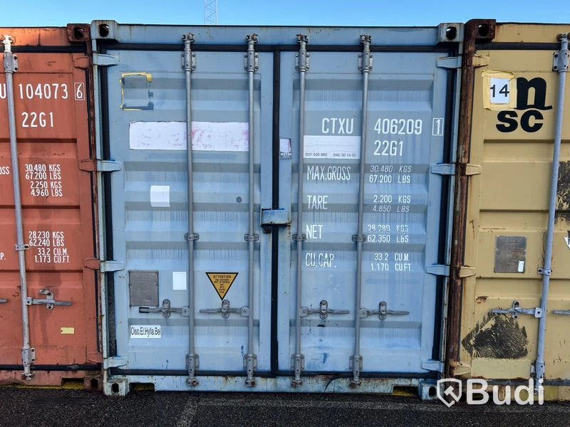 Förrådscontainer, 20 fot