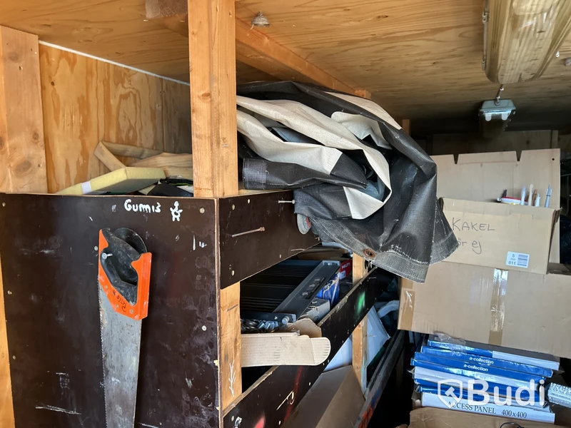 Förrådscontainer 20 fot, dubbeldörrar