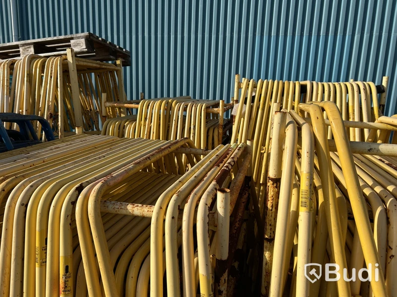 Lot of scaffolding frames