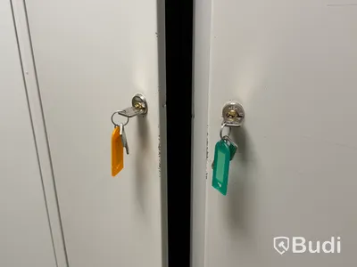 Lockers, Sonesson, six lockers with key locks