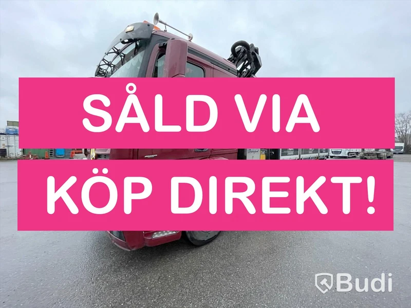 Lastbil Mercedes-Benz 2542 Kranbil Pallfinger 34T med jibb och baklyft.