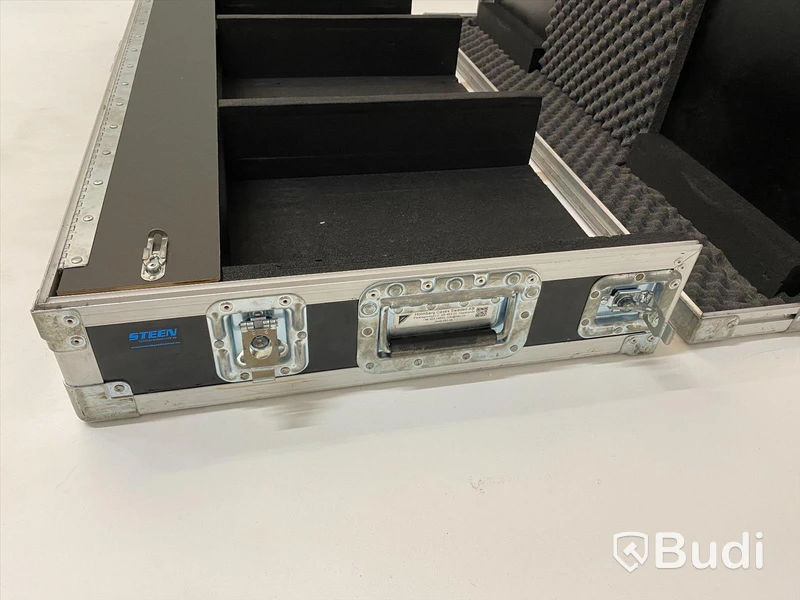 Holmbergcase ca 108x60x60, tomt, förberett för Pioneer DJ-kit