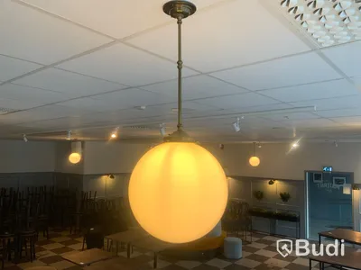 2st takarmaturer Diameter ca 30cm. Från Karlskrona lampfabrik