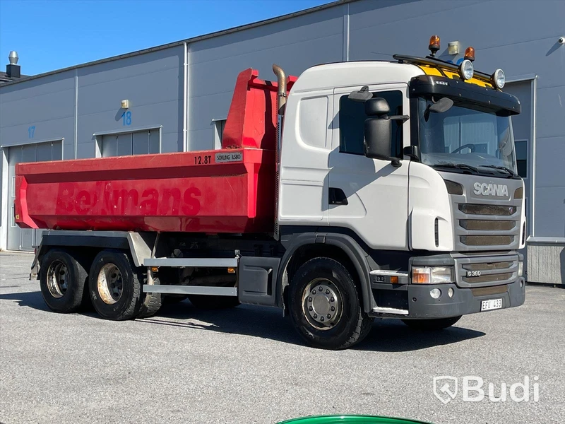 Lastbil Scania G360 Dumper Sörling Ilsbo