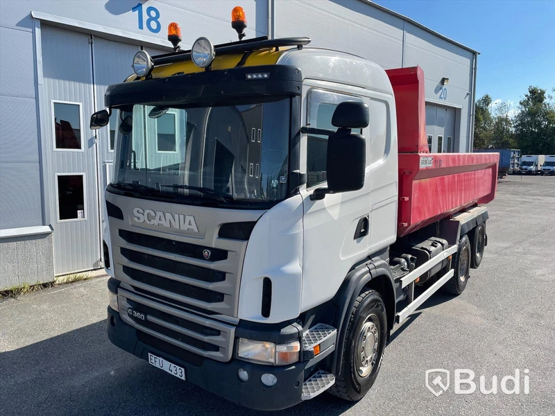 Lastbil Scania G360 Dumper Sörling Ilsbo