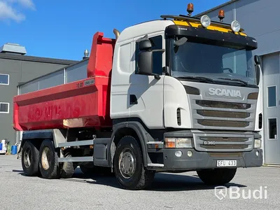 Lastbil Scania G360 Dumper Sörling Ilsbo