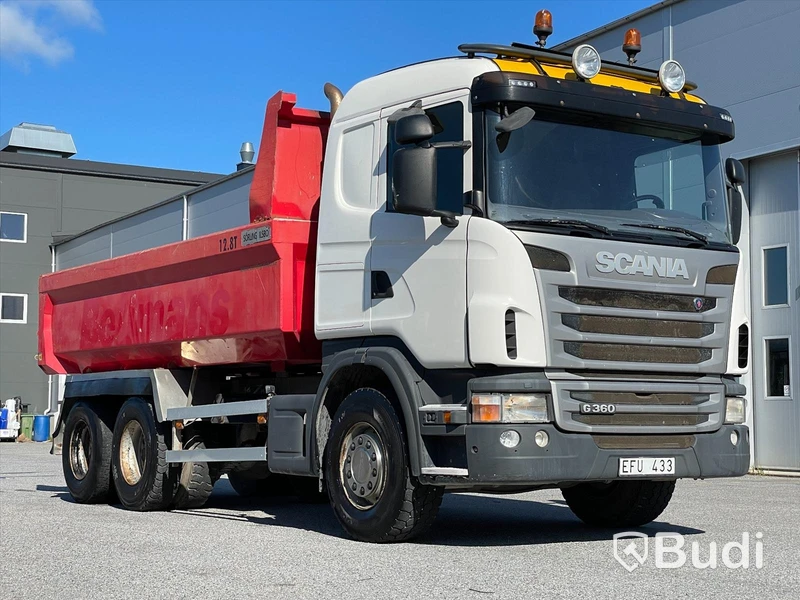 Lastbil Scania G360 Dumper Sörling Ilsbo