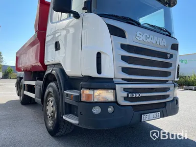 Lastbil Scania G360 Dumper Sörling Ilsbo