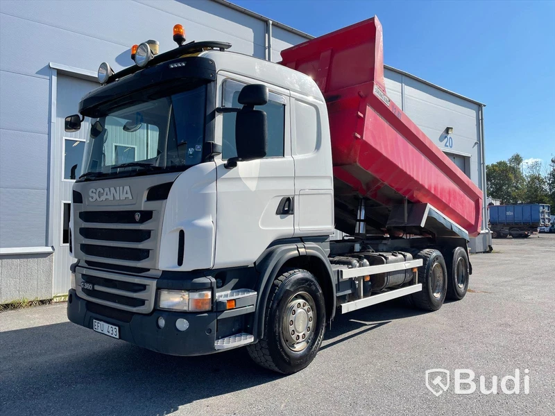 Lastbil Scania G360 Dumper Sörling Ilsbo