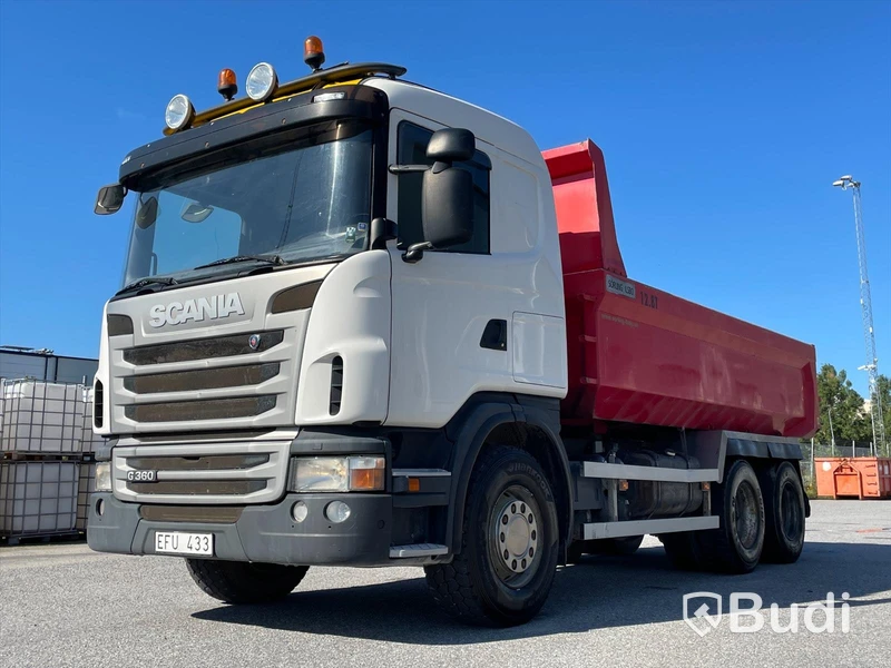 Lastbil Scania G360 Dumper Sörling Ilsbo