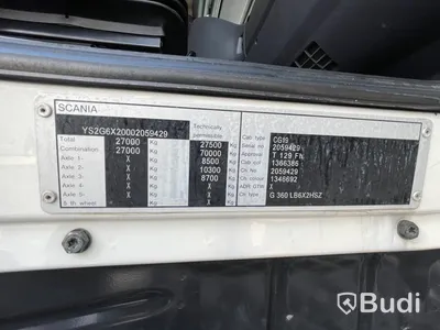 Lastbil Scania G360 Dumper Sörling Ilsbo