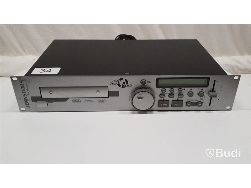 1st JB Systems MCD300 - CD Spelare